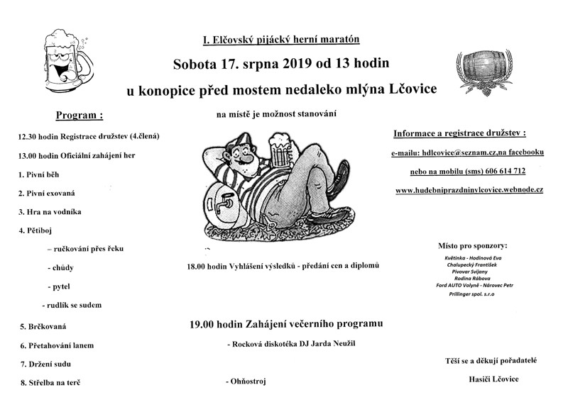 Plakát pivní hry 2019