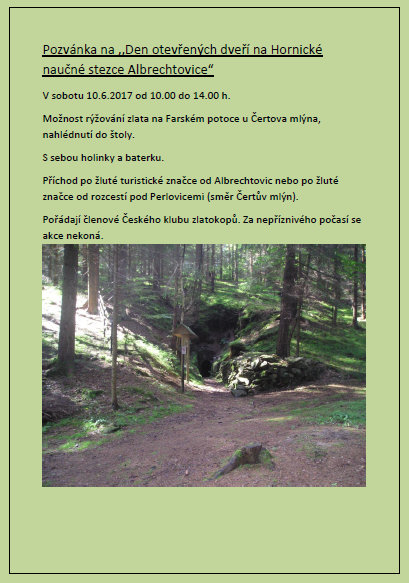 pozvanka hornicka